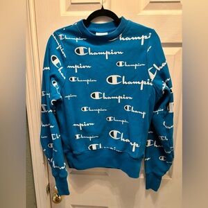 CHAMPION Crew Sweatshirt 
Reverse Weave Sky Blue ,Unisex